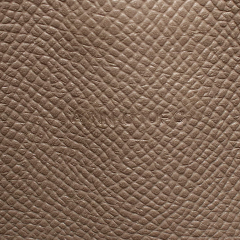 愛馬仕 Clic 16 斜背包，Epsom 皮革，Gris tourterelle 灰色，二手，帶五金配件-4