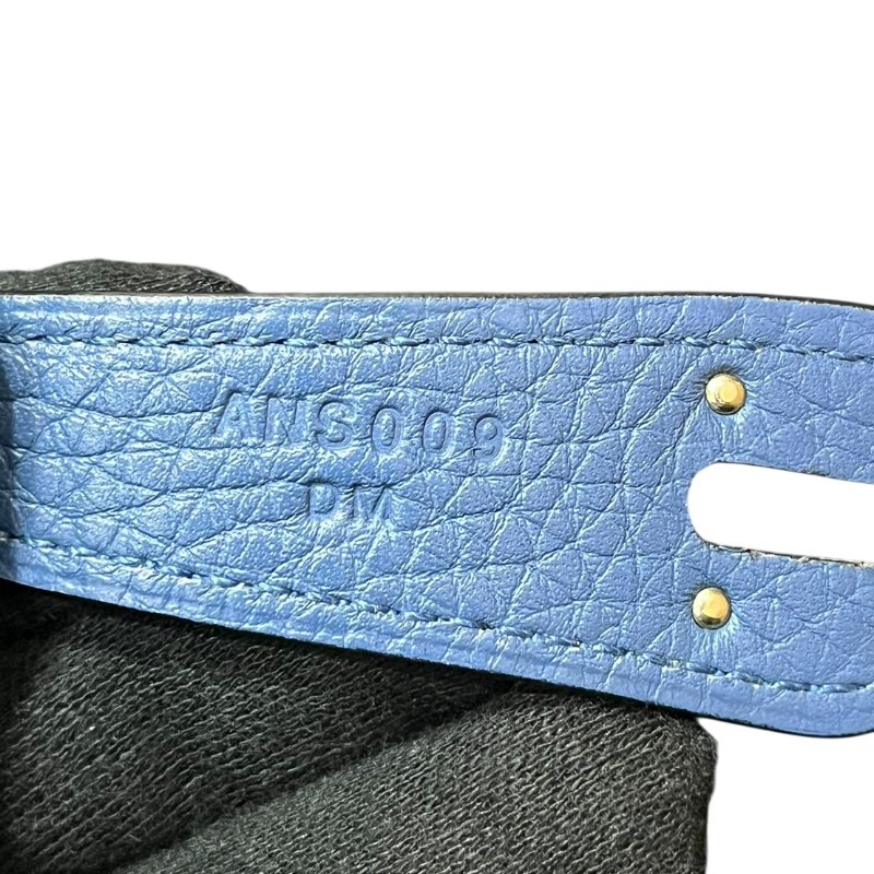 【美收精品】HERMES LINDY 30寶藍色A刻印  4-866-14