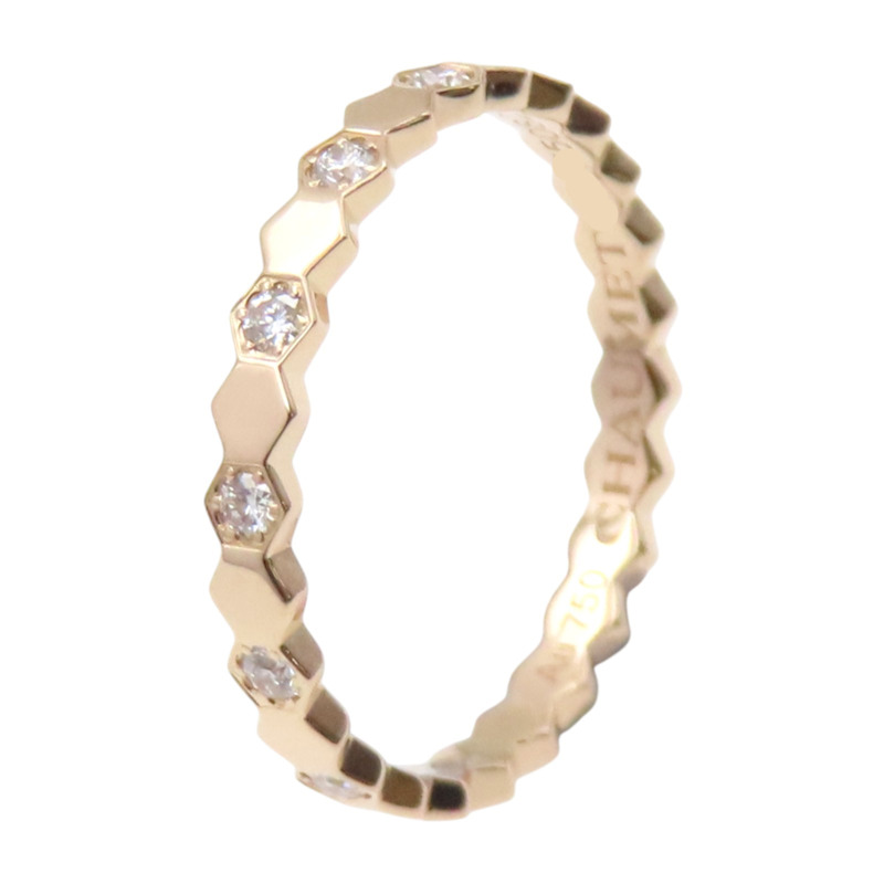 18K玫瑰金 鑽石 Bee de Chaumet 戒指 50【Chaumet 尚美巴黎】 081933‐050-0