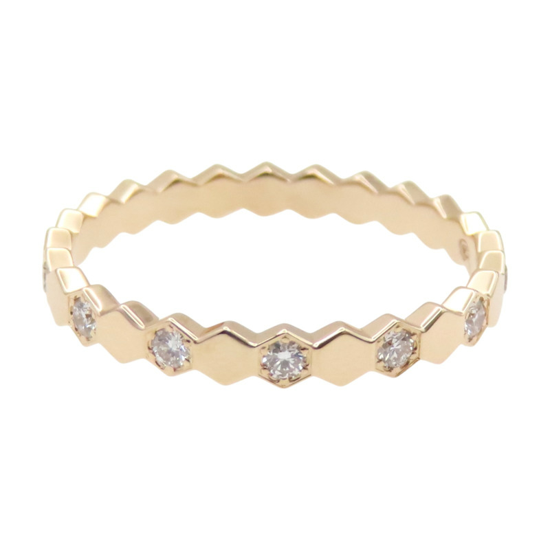 18K玫瑰金 鑽石 Bee de Chaumet 戒指 50【Chaumet 尚美巴黎】 081933‐050-3
