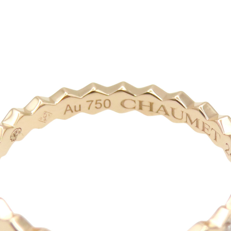 18K玫瑰金 鑽石 Bee de Chaumet 戒指 50【Chaumet 尚美巴黎】 081933‐050-7