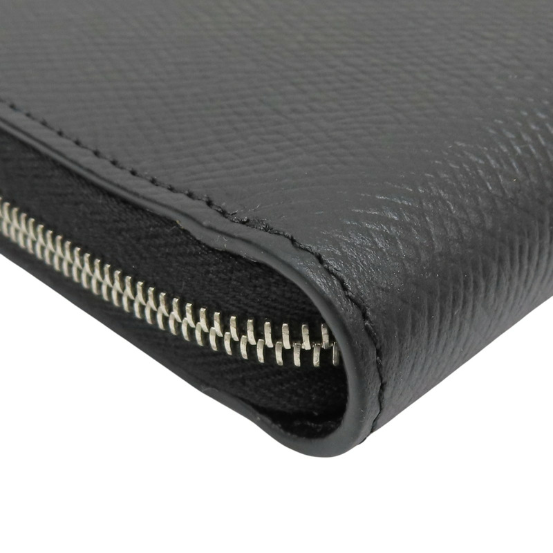 黑色 粒面牛皮 Zipped Bi-Fold 拉鍊短夾【CELINE 賽琳】 10J613BEN.38SI-13