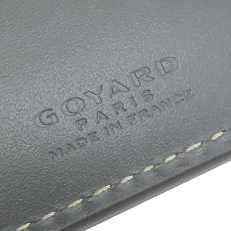 灰色 Goyardine帆布 Saint Gabriel 三折 扣式 短夾【GOYARD 高雅德】-9