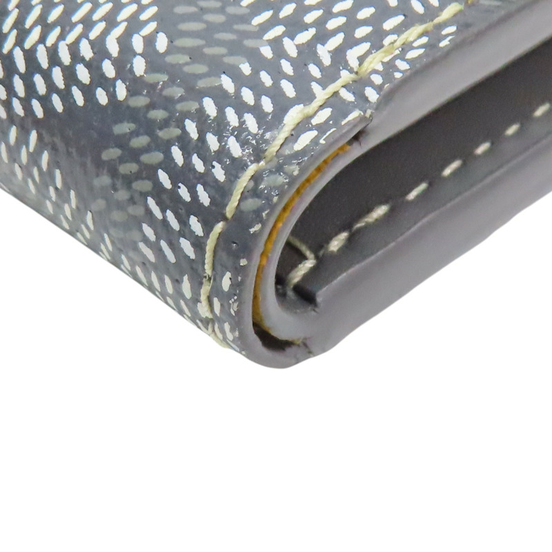 灰色 Goyardine帆布 Saint Gabriel 三折 扣式 短夾【GOYARD 高雅德】-11
