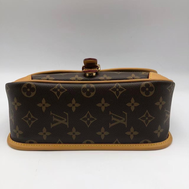 路易威登 99新Lv 法棍老花單肩包芯片款-2