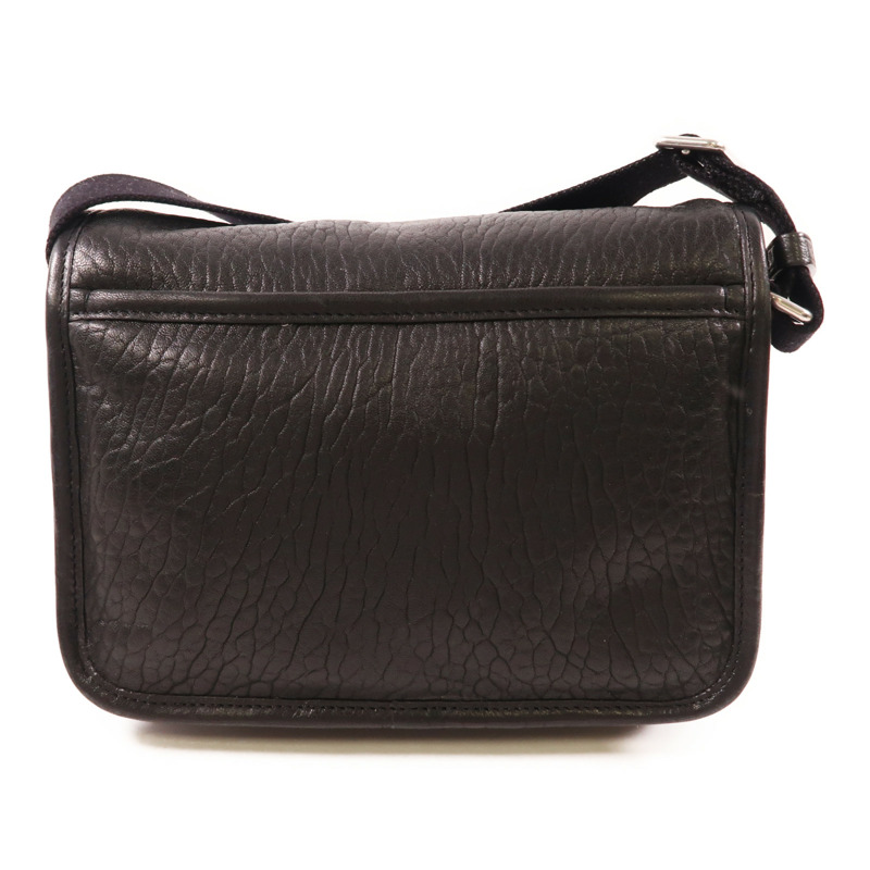 SAINT LAURENT 【激減優惠】羊皮皮革Niki Messenger Bag銀扣肩背袋-1