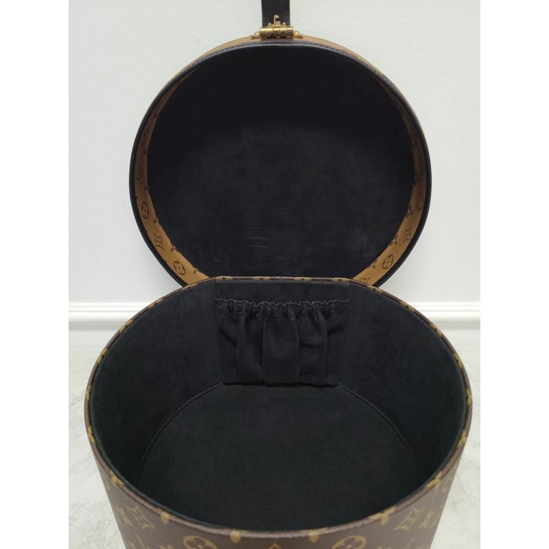 【包稅】LOUIS VUITTON Monogram Reverse Canvas Hatbox 30 手提袋-4