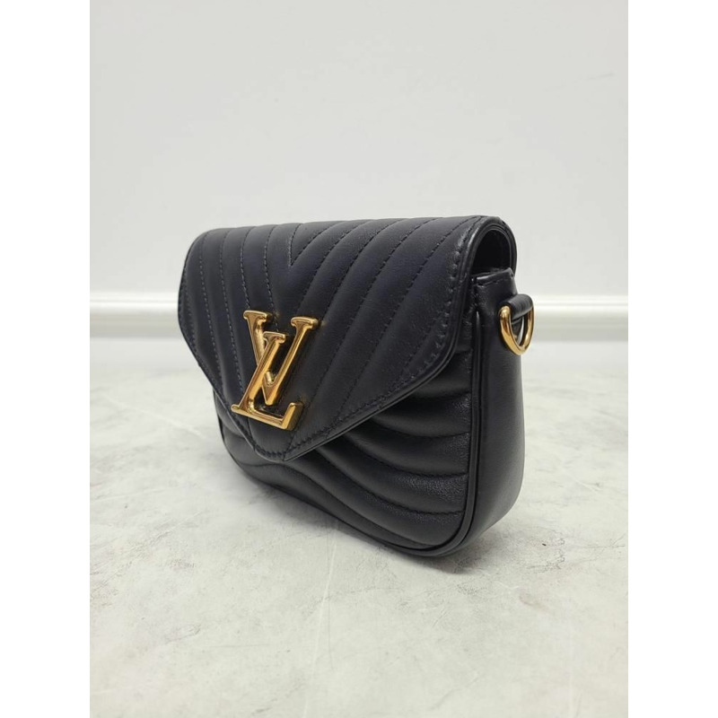 【包稅】LOUIS VUITTON 黑色新浪多功能斜挎包-2