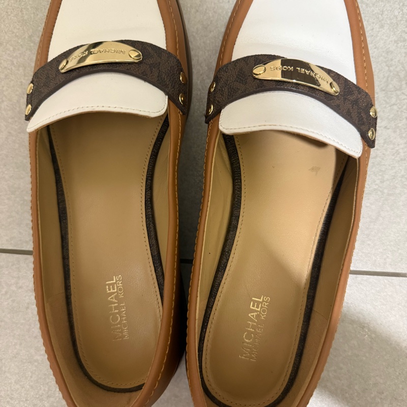 Michael kors 樂福鞋 MK樂福鞋 皮鞋 8號-2