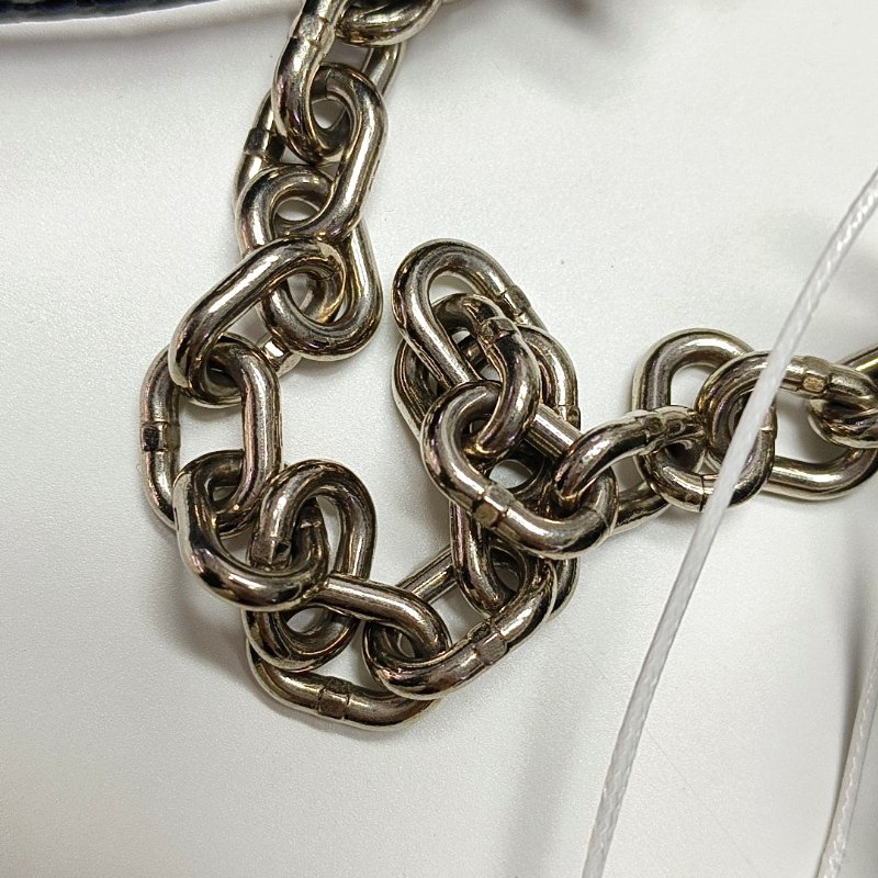 LOUIS VUITTON TWIST中號深藍色EPI牛皮水波紋斜挎包單肩包銀色五金可拆卸肩帶-13