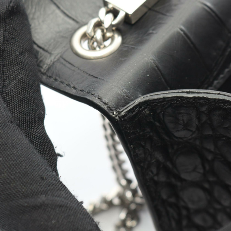 SAINT LAURENT PARIS Kate Monogram 肩背包 354120 黑色皮革 二手 女士-6