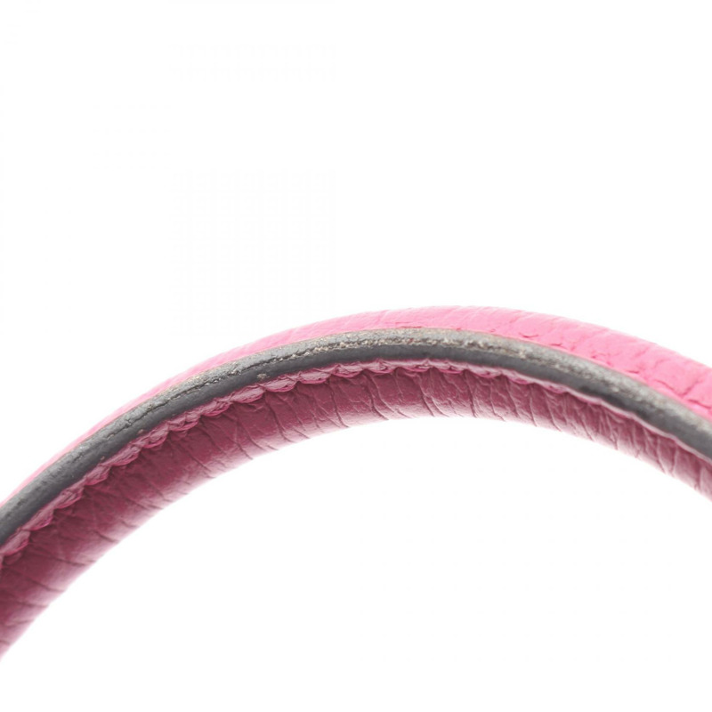 愛馬仕 Garden Party PM 手提包，鄉村皮革，玫瑰紫色，鉚釘-8