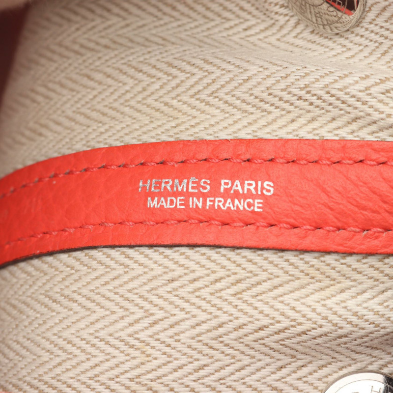 愛馬仕花園派對TPM手提包 Y 051568CK 鄉村皮革 玫瑰德州 SHW-3