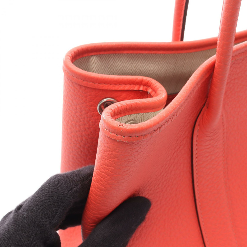 愛馬仕花園派對TPM手提包 Y 051568CK 鄉村皮革 玫瑰德州 SHW-9