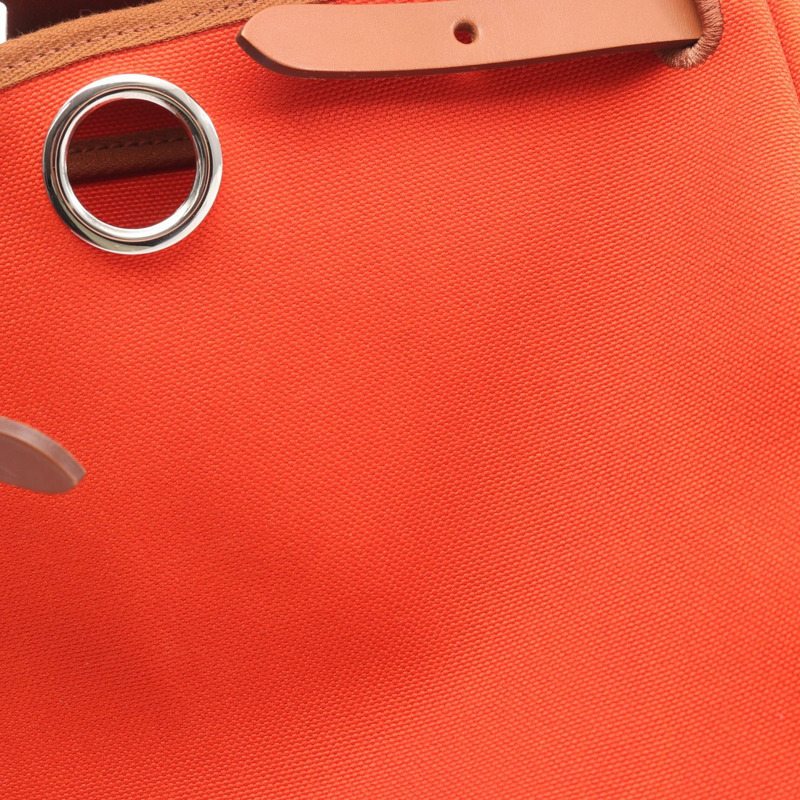 愛馬仕 Herbag Zip PM Retourne 單肩手提包 U 078971CK Toile Military hunter-6