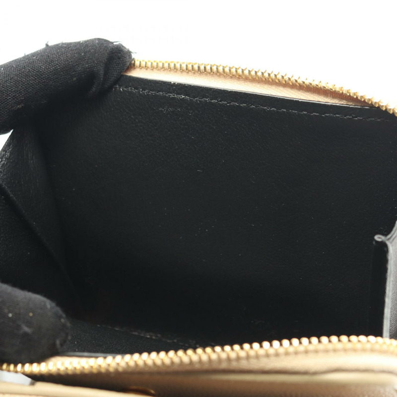 SAINT LAURENT PARIS Monogram 雙折皮夾 668288BOW012721 皮革 米色 二手-7