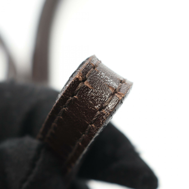 FENDI Zucca 肩背包 帆布皮革 棕色 二手 女士-7