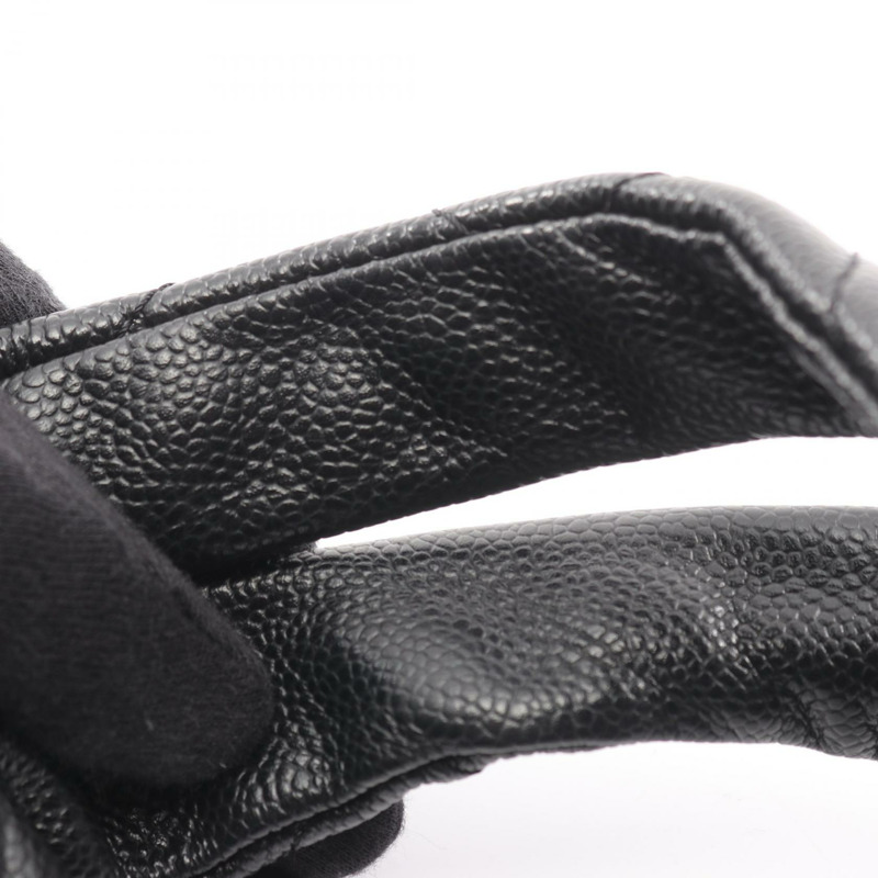 香奈兒 (CHANEL) Matelasse Big COCO Mark 手提包，小牛皮材質，黑色，二手，女士款-7