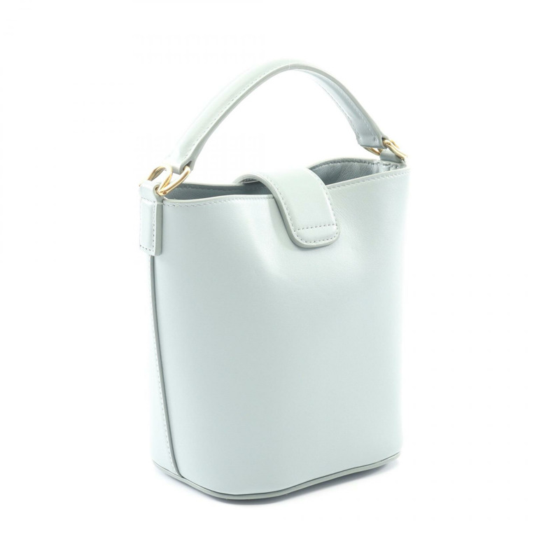 CELINE Triomphe Mini Bucket Louise 單肩手提包 10N473GHJ.07IC 皮革 藍色-1