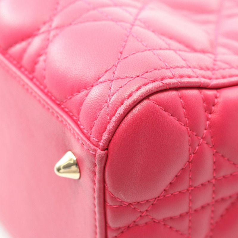 Christian Dior LADY DIOR Cannage 單肩手提包 MO565ONGE-M61R 瑪贊塔皮革-5