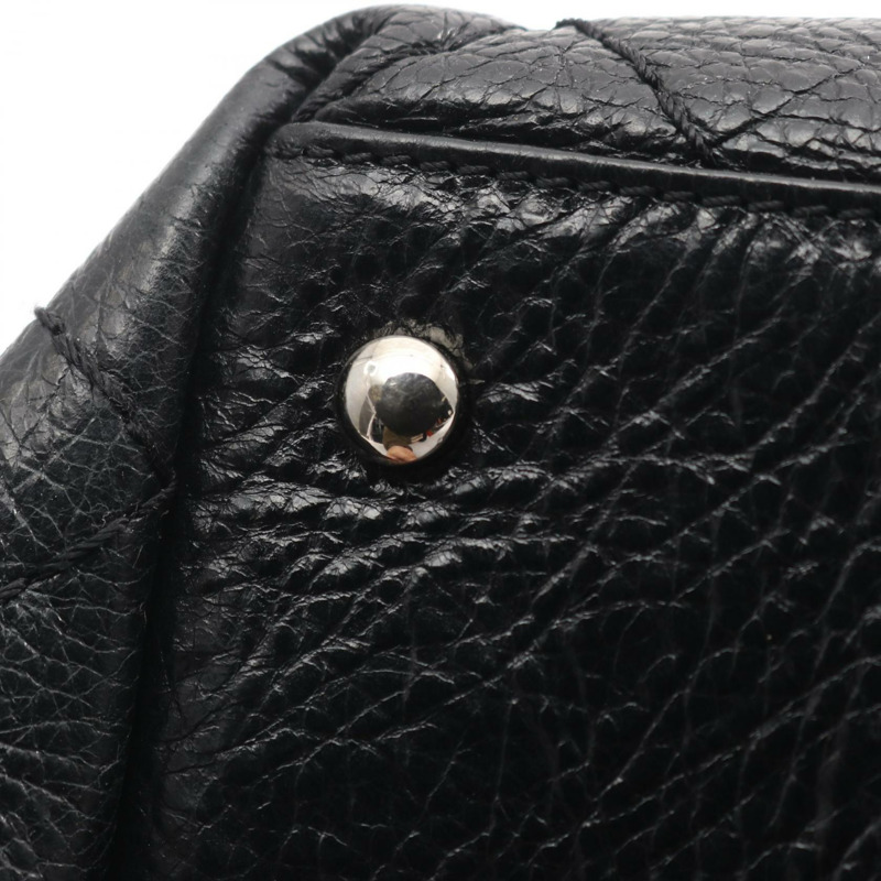 香奈兒 (CHANEL) On the load 手提單肩包 A48019 黑色皮革 SHW 二手 女士 Coco CC-7