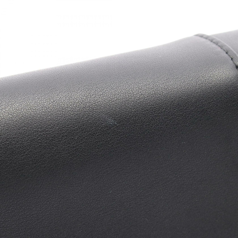 巴黎世家 Downtown 小號單肩包 671353 黑色皮革 二手 女士-7