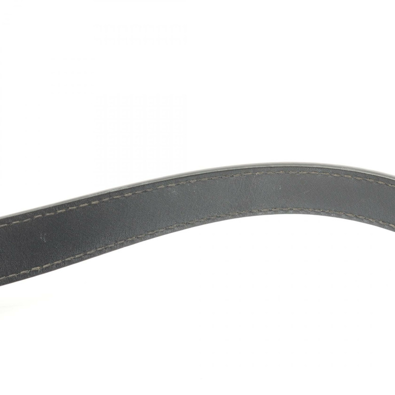 Christian Dior 馬鞍斜肩手提包，提花皮革，米色/海軍藍，二手-4