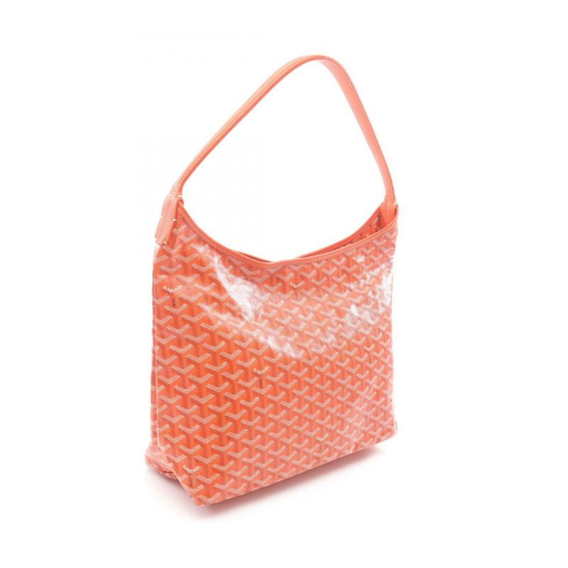 GOYARD Boheme Hobo 肩背包 BOHEMEPMLTY07CL07P 帆布皮革 橘色 二手-1