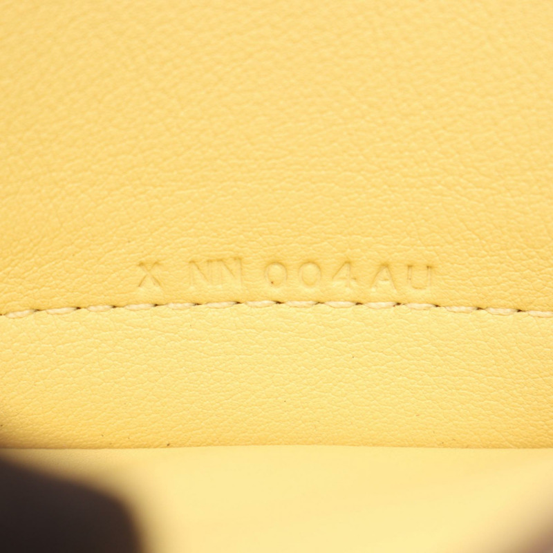 愛馬仕迷你 Convoyeur 肩挎斜背包，Swift 皮革，檸檬黃，銀色五金，二手-4