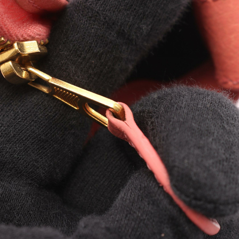 BALENCIAGA Giant Town 單肩手提包 285434 皮革 粉紅色 二手 女士-5