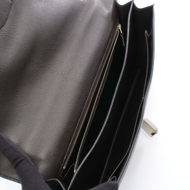 愛馬仕 IIllico Elan 32 單肩手提包，黑色 Epsom 皮革，SHW 五金，二手女款-2