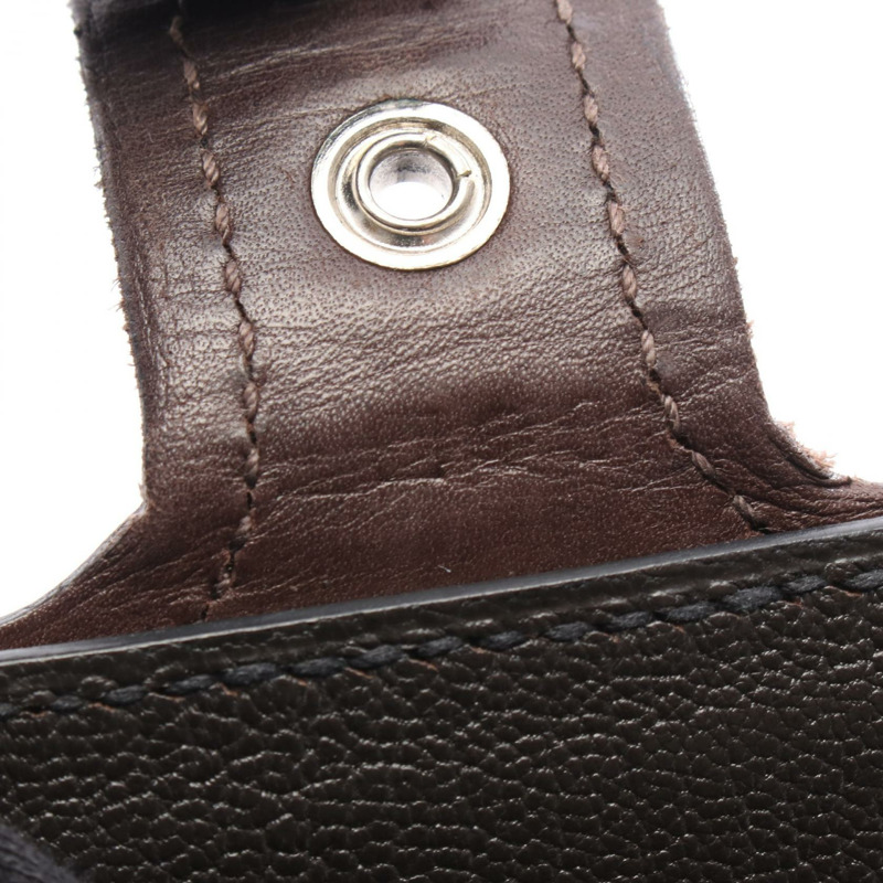 愛馬仕 IIllico Elan 32 單肩手提包，黑色 Epsom 皮革，SHW 五金，二手女款-4