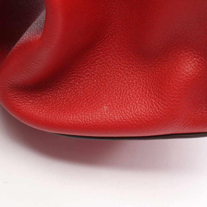 愛馬仕 Sac a Dos GR24 雙肩包 Evergrain 皮革 Rouge tomate SHW 二手-6