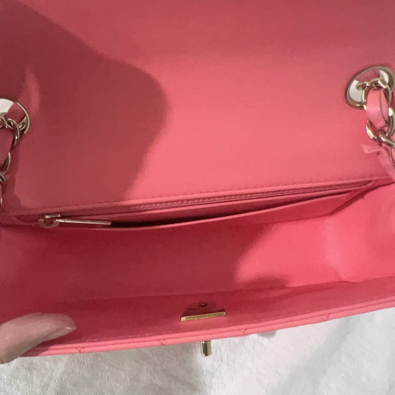 ෆ Chanel coco20夢幻芭比粉 芯片款-15