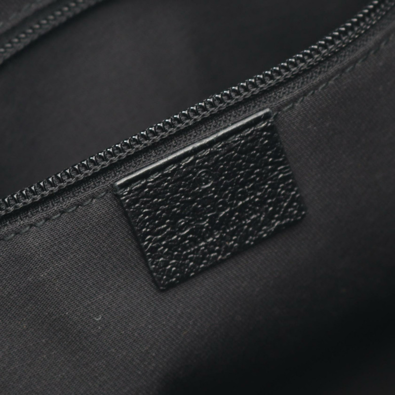 GUCCI Sherry系列單肩斜背包 181092 GG帆布皮革 黑色 二手-3