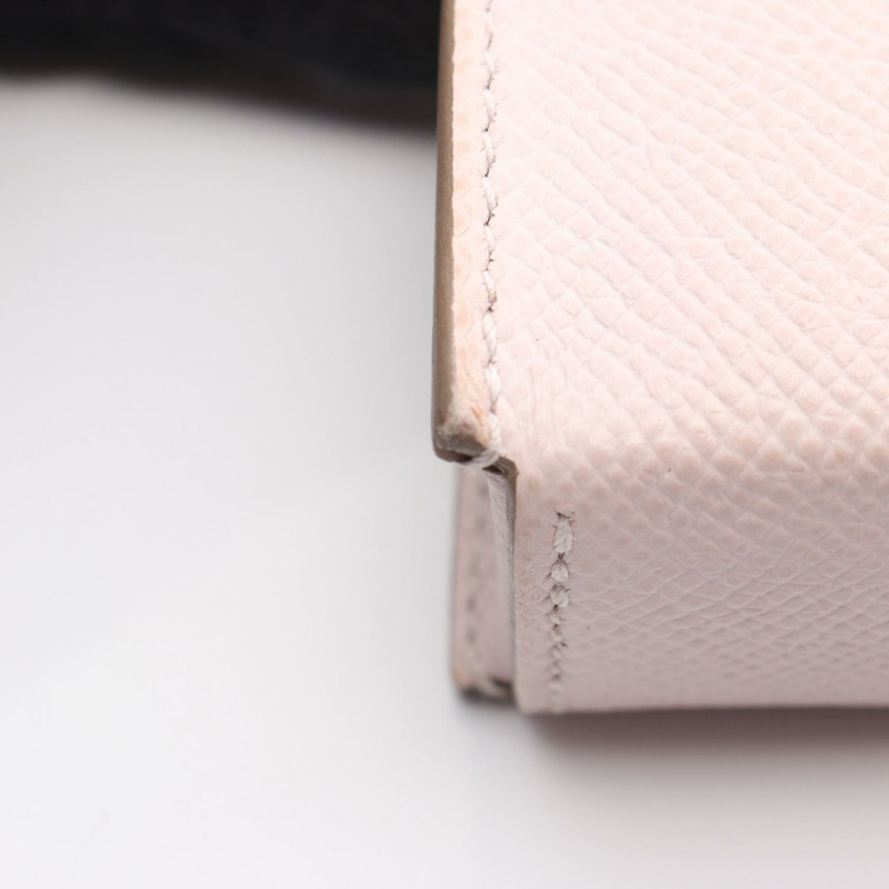 愛馬仕 Nap To Go 單肩斜背包，Epsom 皮革，淡紫色，二手，附五金配件-6