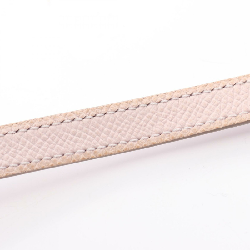 愛馬仕 Nap To Go 單肩斜背包，Epsom 皮革，淡紫色，二手，附五金配件-9