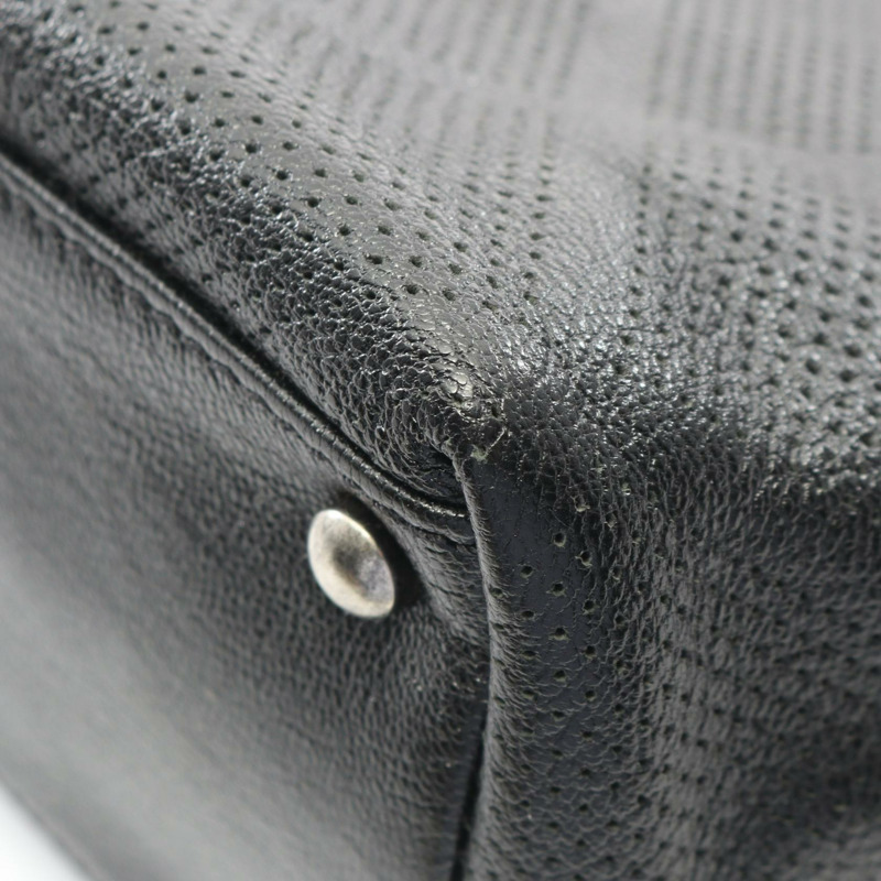 香奈兒 COCO 標誌手提單肩包 黑色皮革 SHW 二手 女士 CC-6