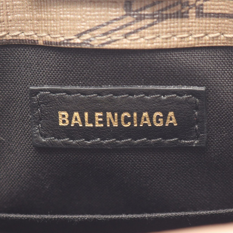 BALENCIAGA BB Monogram 2Way 單肩手提包 帆布 皮革 灰色 白色 黑色-3