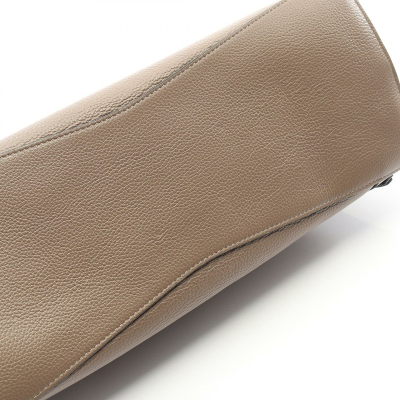 BALENCIAGA Neo Classic 肩挎斜背包，米色皮革，二手，男女通用-4