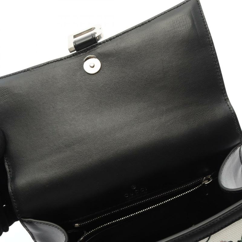 BALENCIAGA GUCCI Hacker Project Flora Hourglass 斜背包 帆布皮革-4