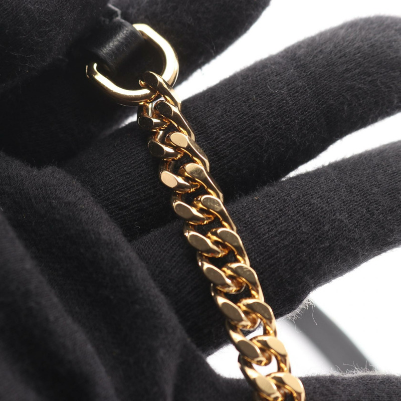 BURBERRY LOLA 女士單肩斜背包，黑色真皮，二手-8