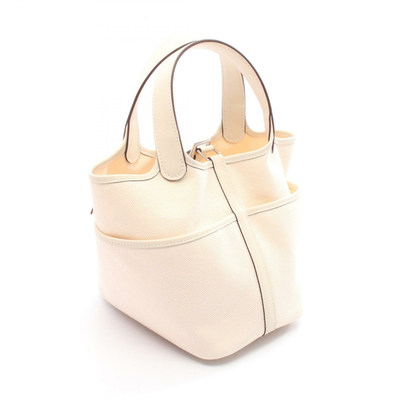 愛馬仕 Picotin Rock Cargo PM 托特水桶包 U Toile eran Swift Nata SHW-1