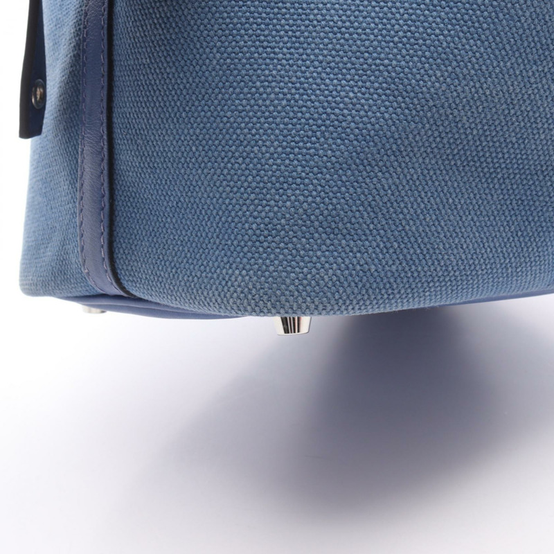 愛馬仕 Picotin Lock PM Cargo 手提水桶包 B Toile Elan Swift 皮革 SHW-8