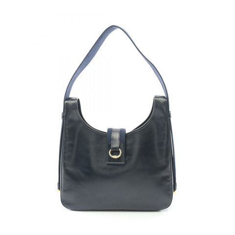 HERMES Saco 單肩包 J Box 小牛皮 藍色靛藍 二手 女士 GHW