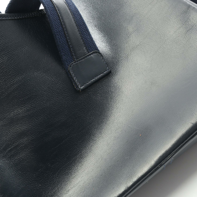 HERMES Saco 單肩包 J Box 小牛皮 藍色靛藍 二手 女士 GHW-7