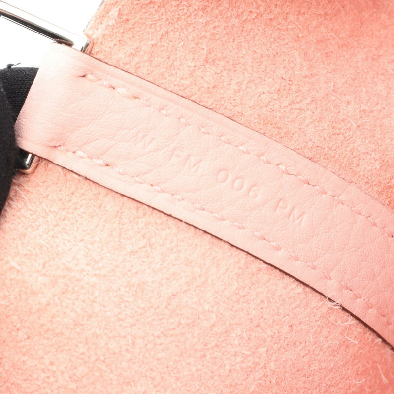 HERMES Picotin Lock 小號托特包 手提包 W Taurillon Clemence 玫瑰櫻 二手 SHW-4