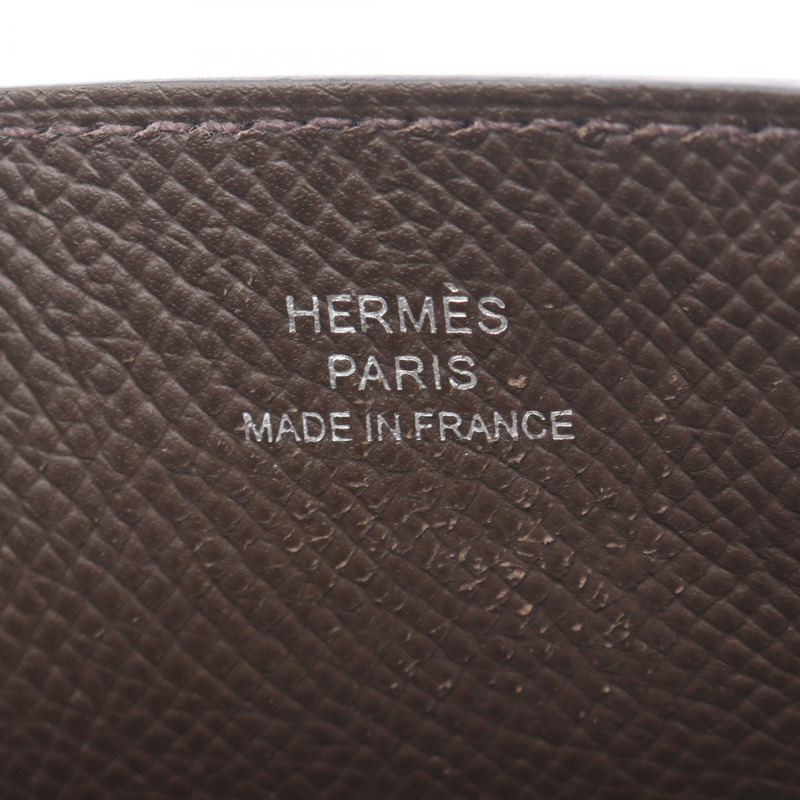 愛馬仕 Way 巧克力芝麻淡紫色 手機與智慧型手機配件 愛普生 愛普生棕紫色 二手女性-3