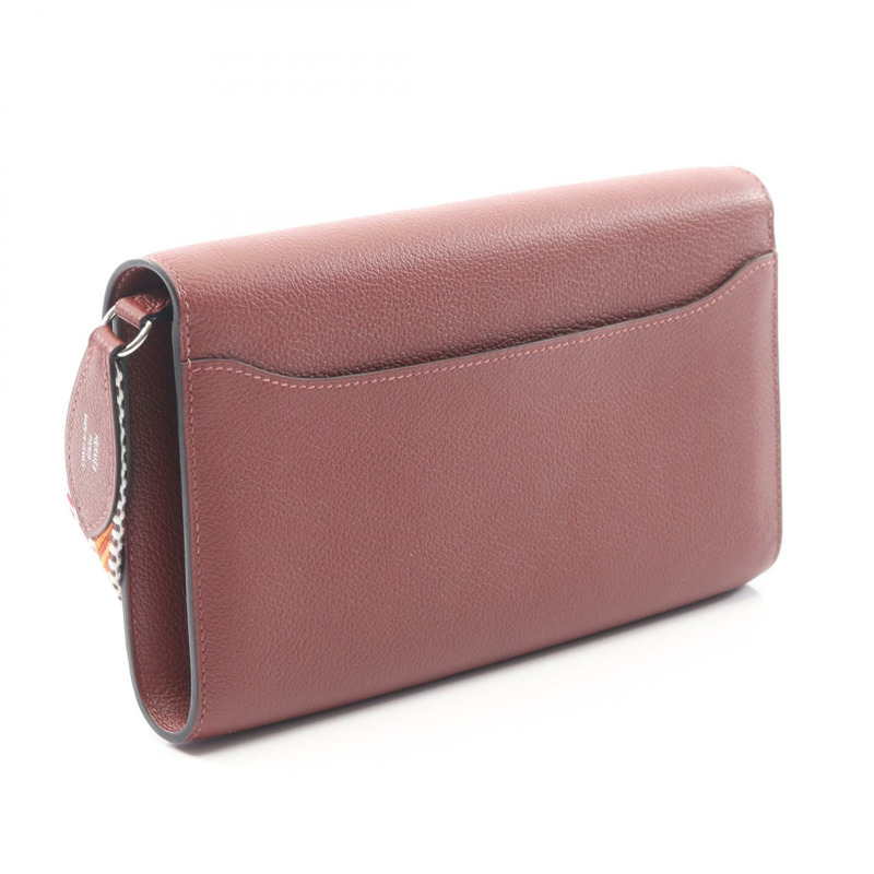 愛馬仕 Constance 長肩包 B Evercolor 皮革 Rouge H SHW 二手-1