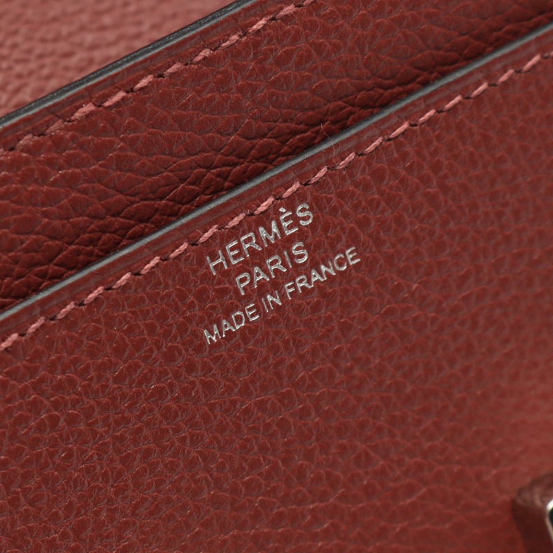 愛馬仕 Constance 長肩包 B Evercolor 皮革 Rouge H SHW 二手-3